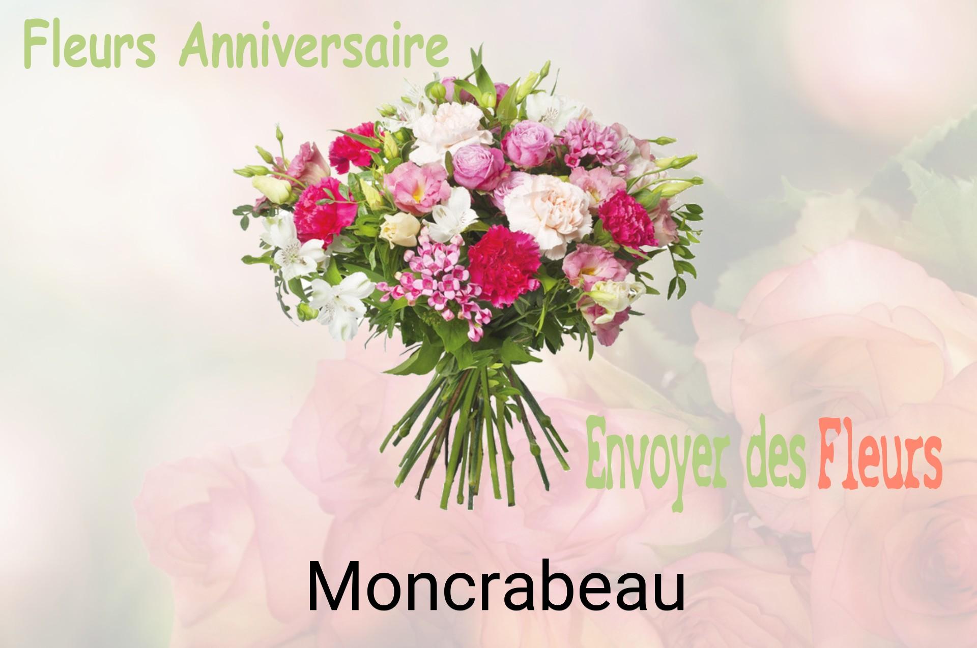 Bouquet de fleurs d’anniversaire livré à Moncrabeau